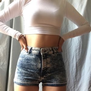 H&M High waisted Shorts